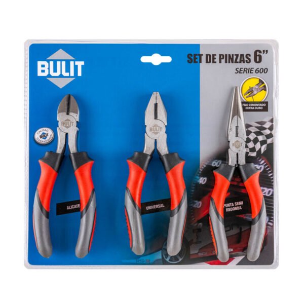 Set de Pinzas 6” Serie 600