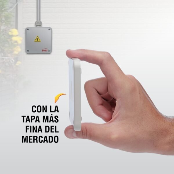 Primera empresa en lograr la tapa IP65 más fina del mercado